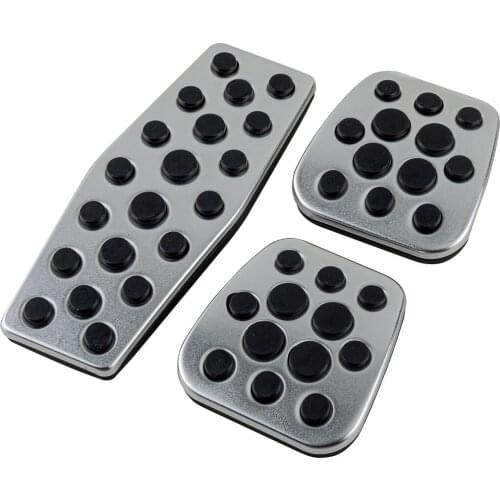 1 Set Car MT Accelerator Brake Clutch Pedal Pad Fit For Opel Vauxhall Insignia 2015 2014 2013 2012 2011
