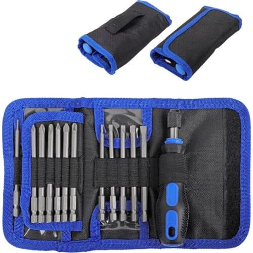 24 In 1 Screwdriver Set Quick Release Handle Hex Torx Phillips Long Screwdriver Bit Kit Magnetic Bit Holder Hand Tools