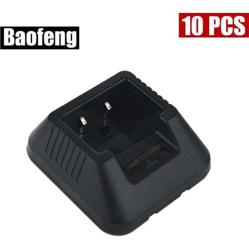 10PCS Original Desktop Charger Base Suit For BAOFENG Walkie Talkie UV-5R