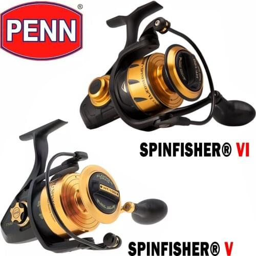 PENN SSV Fishing reel 7500/8500/9500/10500 Corrosion protection Seawater spinning wheel Max 13kg 4.7:1/4.2:1 Sea Spinning Reel
