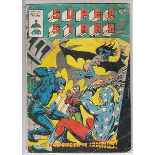SUPER STARS VOL 1 N ° 7, a road separation, DC COMICS, VERTICE ED. -1978, author PAUL LEVITZ, 1ª ED. Spanish COMIC BOOK