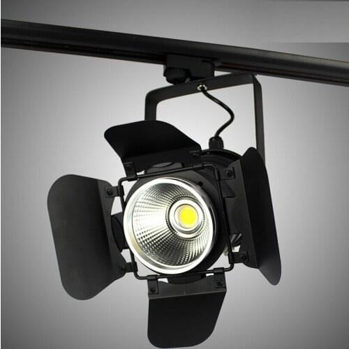 30w Led track light COB led track spotlight 30w clothes ming mounted spotlights cob lighting metal halide lamp AC 85-265V