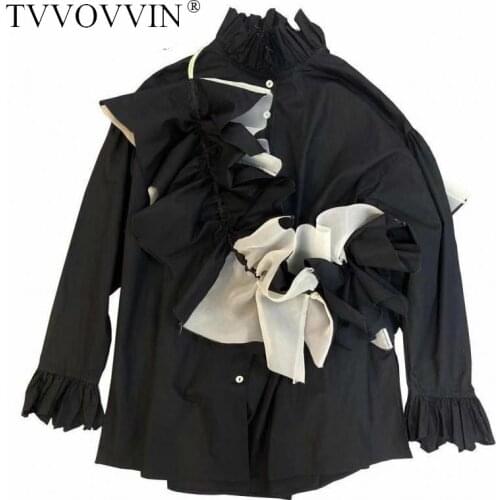 Tvvovvin Black And White Blouses