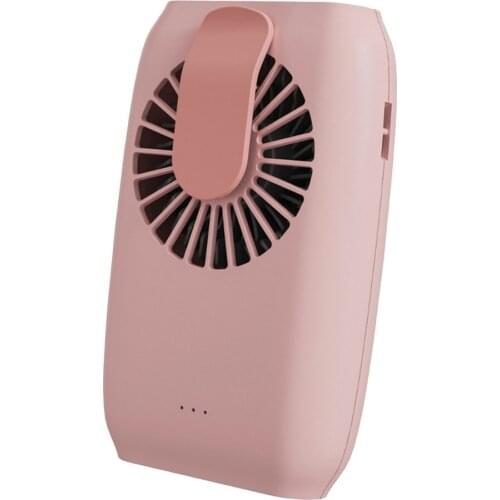 WT-F22 Portable Neck Fan Mini Handheld Desktop Usb Charging Hanging Waist Fan For Indoor And Outdoor