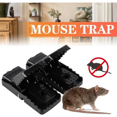 4/6 pcs Reusable Rat Catching Mice Mouse Traps Mousetrap Bait Snap Spring Rodent Catcher Pest Control