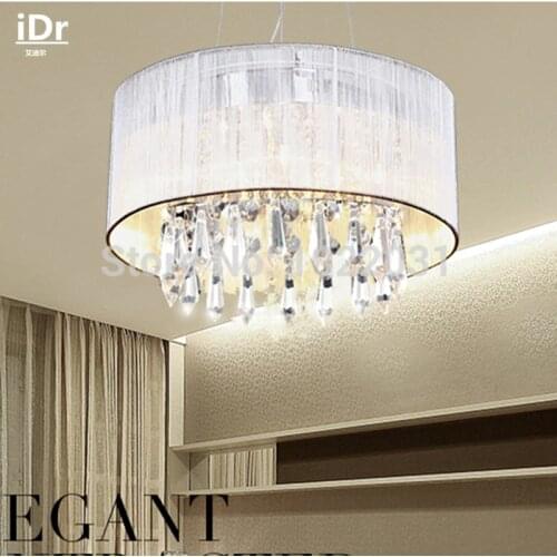 Diameter Handmade Cloth K9 Crystal Chandeliers Upscale atmosphere Lights Modern lamps Upscale atmosphere Dia300xHe185mm
