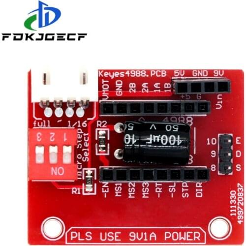 3D Printer A4988 DRV8825 Stepper Motor Driver Control Panel Board Expansion Board