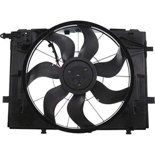 Electric Fan Radiator Brushless Motor Fan OEM A0999061100 Fit for Mercedes-Benz C180 2014-2017 C200 C250 C300 2015-2017