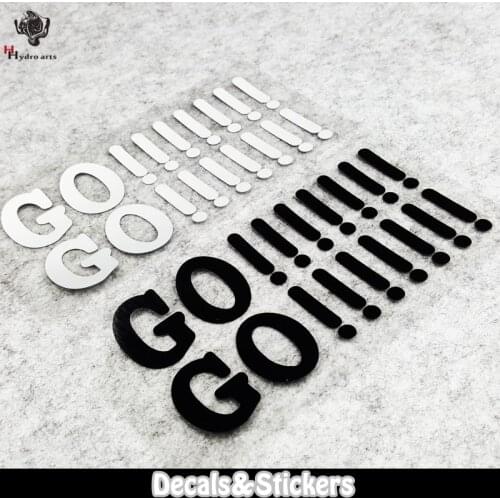 NO.LN193 GO!!!!!!! Rossi 3M MOTO GP Fleet Reflective Sticker Car Sticker Decals Racing Stickers Motorcycle Bike