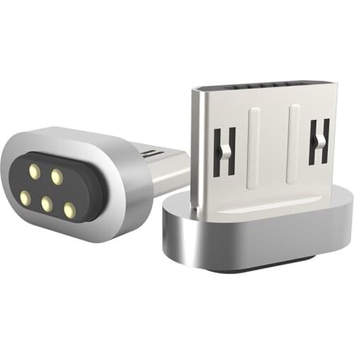 Magnetic micro usb cable adapter converter for Samsung huawei xiaomi redmi note 4x usb charger cable fast Charging Android 2.4A