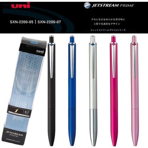 Japan UNI JETSTREAM SXN-2200-05/07 Oil Pen SXN-2200 Metal Material Smooth Writing Black Core Quick-drying Type