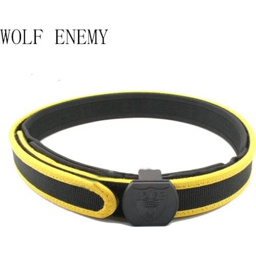 Waist belt Big Dragon IPSC Special Shooting Belt black BK / Red / Blue / Yellow sports belt S,M,L,XL