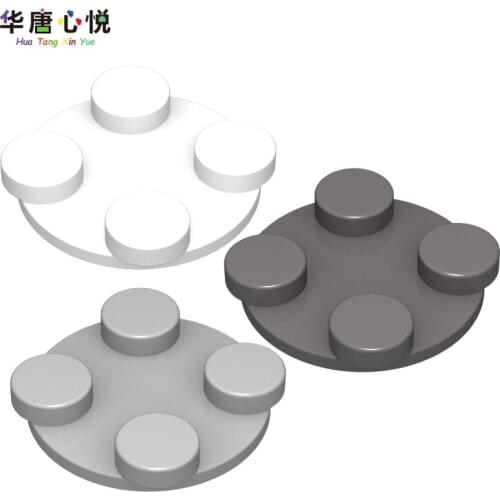 Education MOC 20 Pcs 3679 Building Blocks High-Tech Parts 2x2 Rotating Top Normal Plate Compatible With Brands Toys For Children