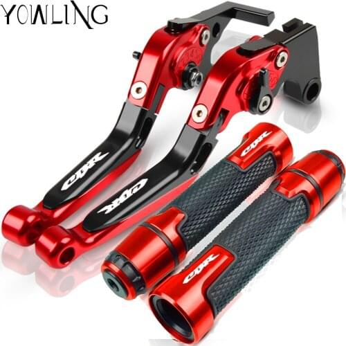 For HONDA CBR300R CB300F/FA 2014 2015 2016 2017 2018 2019 Motorcycle Accessories Brake Clutch Levers Handlebar Hand Grips ends