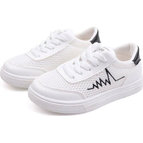 Skoex Children Fashion Sneakers 2020 New Breathable Mesh Boys Girls Sport Running Shoe Kid Casual Walking Trainer Tenis Infantil