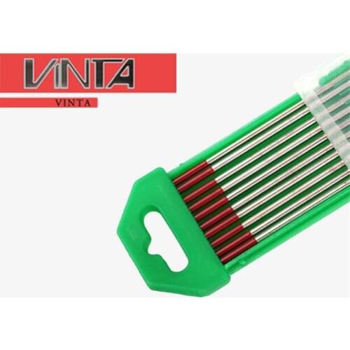Free shipping Wt20 high quality red tungsten electrode for argon arc welding tungsten electrode aluminium welding
