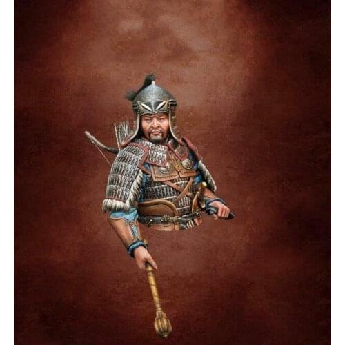 1/9 Resin Model Building Kit bust Mongolian warrior
