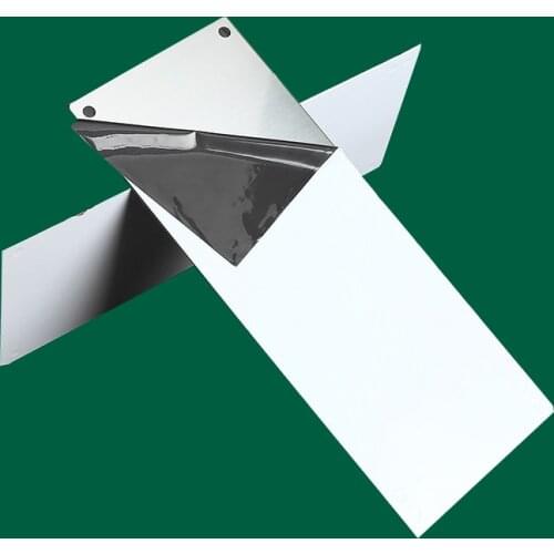 10 Sheets Printing Steel Plate Cliches for Pad Printer 215x100x0.3mm Standard Symmetrical Hole Location