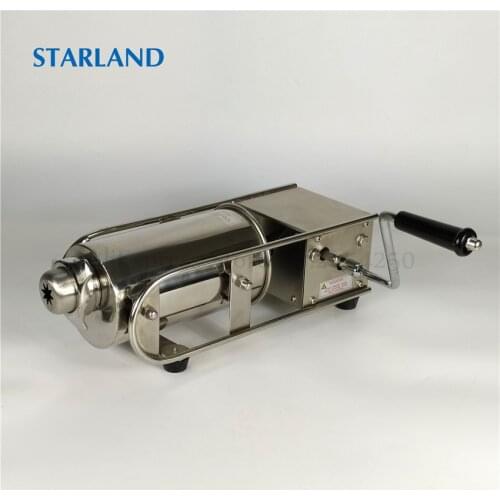 2L Horizontal Spain Churros Maker Stainless Steel Sausage Filling Machine Commercial Snack Churros Making Machine