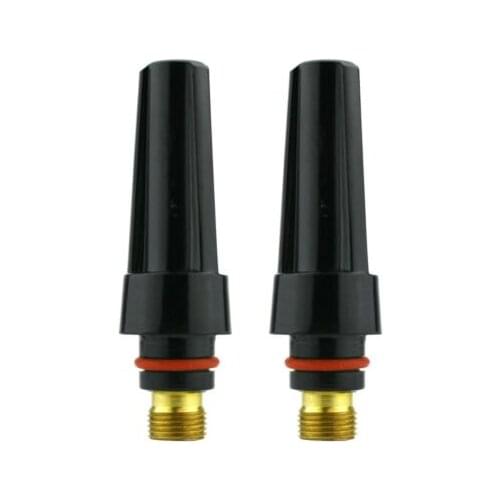 5pcs Medium Back Cap 57Y03 Fit TIG Welding Torch WP17 WP18 WP26