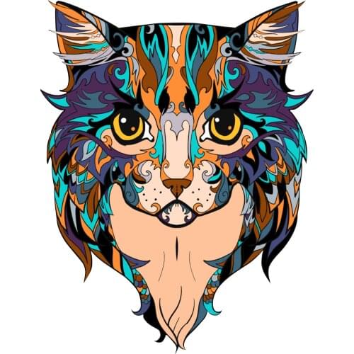 DIY Wooden Jigsaw Puzzles Lion Unique Shape Puzzle Pieces Best Gift For Adults Children Intellectual Puzzles Game Toys