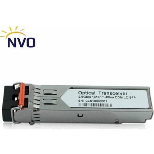 2.5G Dual Fiber SFP Optical Transceiver 1550nm 40km 80km 120km 2.488Gbps Dual Fiber LC SFP Transceiver Module