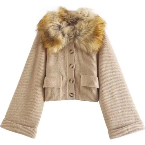 JennyandDave Women's Jackets With Fur