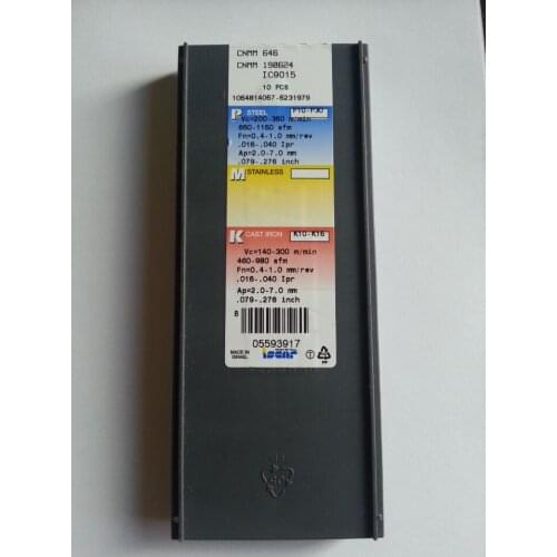 10PCS CARBIDE INSERT CNMM190624 IC9015