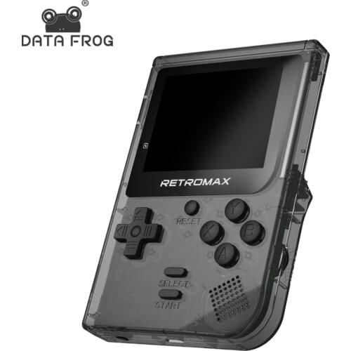 Data Frog Portable Game Console 8 Bit Handheld Game Console Built-in 181 Games Mini Retro Console Game Retromax