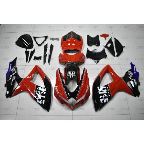 Body Kits GSXR 600 2008 - 2010 K8 Plastic Fairings GSX-R600 08 09 Plastic Fairings GSXR750 2008