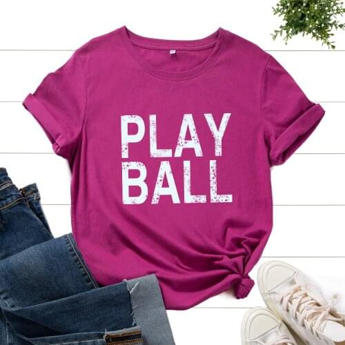 2021 Hot-Selling WomenS Printed Letters Cotton Short-Sleeved T-Shirt Female Black Grey Pink Red Green Yellow Casual T Shirt Top