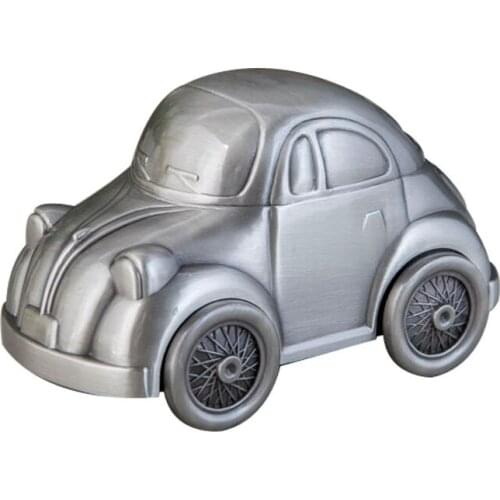 Metal Vintage Car Shape Piggy Bank Coin Bank Savings Money Box Coin Saving Pot Kids' Money Banks Gifts for Home Decor Birthday