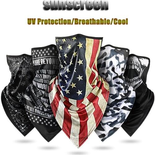 New FACE Neck Gaiter Balaclava Multi-function Bandana Face Tube Neck Gaiter Headband Scarf Headwear Outdoors Hiking Mascarillas