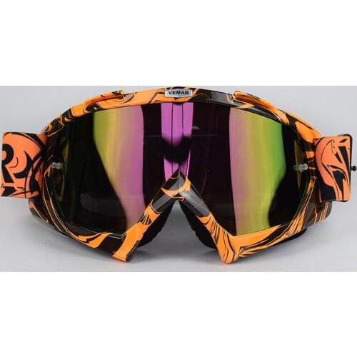 New Motorcycle Helmet Goggles Motocross Goggles Glasses Ski Snowboard ATV Mask Helmet glasses ATV MTB MX cycling glasses