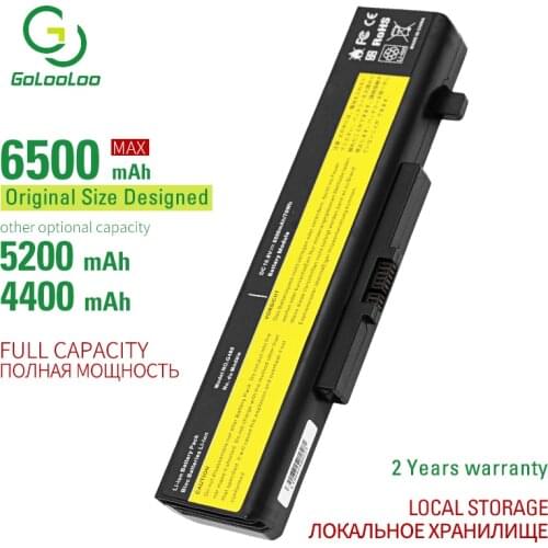 Golooloo 6500mAh 6 Cells New Laptop Battery FOR LENOVO G580 Z380 Z380AM Y480 G480 V480 Y580 G580AM L11N6R01 L11S6Y01 L11L6Y01
