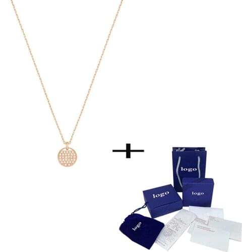 New Style Racket Pendant Necklace Elegant Glamour Simple Ladies' Clavicle Chain Best Romantic Gift for Girlfriend