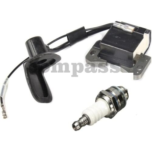 Performance IGNITION COIL for 43cc 47cc 49cc Mini Quad Pocket Dirt Bike ATV 2-Stroke Engine part with L7T spark plug