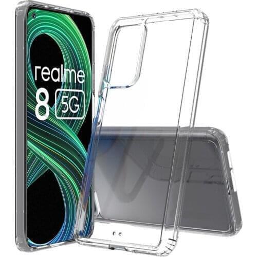 Airbag Transparent Case On For Oppo Realme 8 5G TPU Coque Shell Capa For Realme 8 7 Pro 8Pro 7Pro V13 V5 Narzo 30 5G Phone Case