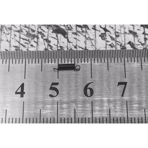 Manufacture Custom Stainless steel double hook tension spring