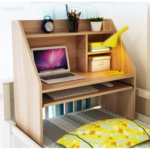 Bedroom College Dormitory Writing Laptop Desk Small Apartment Household Furniture Office Table Balcony Hotel Lazy Computer Desks