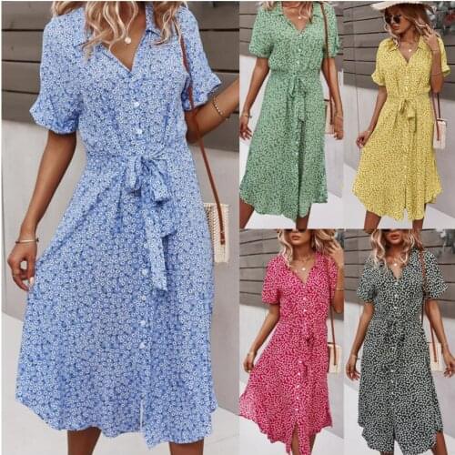 Yiyuan Casual Summer Dresses