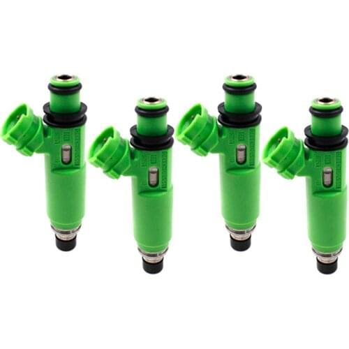 4 x Original Parts Fuel Injectors 195500-3170 1955003170 For Mitsubishi Montero Sport 3.0 V73 6G72 6G74 1998-2003 MD332733