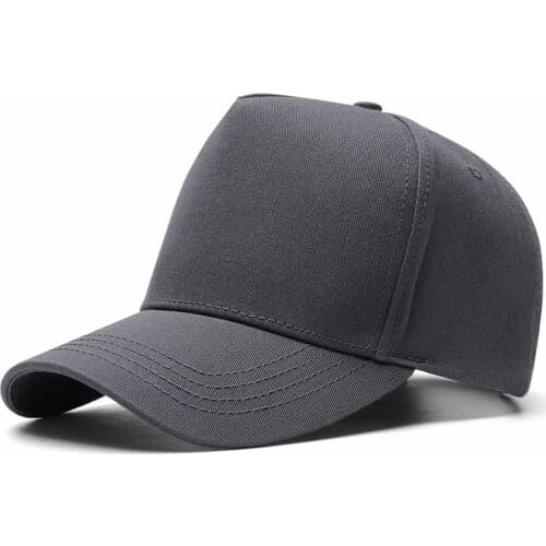 5 Panels Deep Top Big Size Baseball Caps Adult Cotton Trucker Hat Men Women Outdoors Leisure Sun Cap 56-60cm 60-65cm