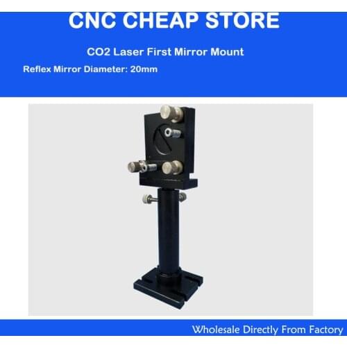 Co2 Laser First Reflection Mirror Mount Support Integrative Holder 20mm Dia for Laser Engraving Cutting Machine Free Shipping