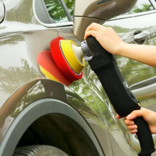 5pcs Car Polishing Disc 6 Inch Self-Adhesive Buffing Waxing Sponge Wool Wheel Polishing Pad For Car Polisher Drill Adapter