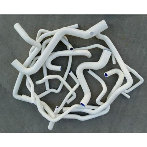 FOR Renault 5/R5 GT Turbo Super-five 1.4T Silicone Water/Coolant/Radiator white Hose