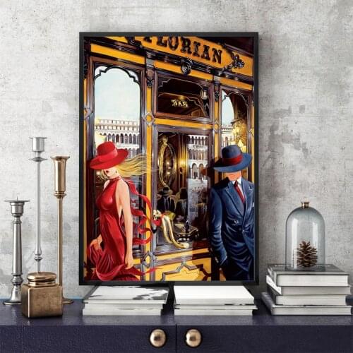 Home Living Room Decoration Wall Art Mr. Victor Beauty Modern Oil Painting Canvas Poster Wall Decorative Art Print Picture