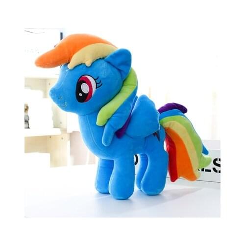 Unicorn Anime Figure Rainbow Plush Doll Stuffed Animals Kids Toys 12" 30CM