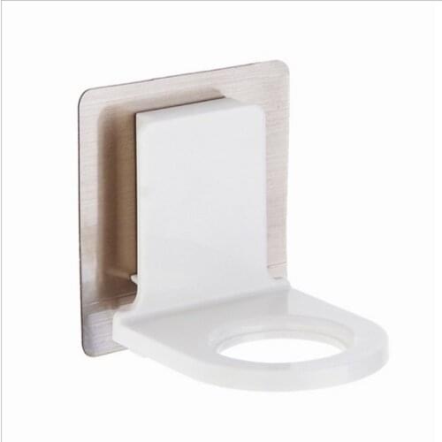 European-style Minimalist Rack Without Perforation Shower Gel Hand Soap Shampoo Rack Bathroom Wall Rack Seamless Toilet Rack