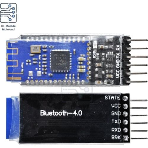 Bluetooth 4.0 Module Compatible with HM-10 Serial Port with Backplane For Arduino CC2540 CC2541 Serial Wireless Module AT-09